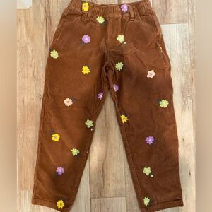 Urban Outfitters Floral Corduroy Pants